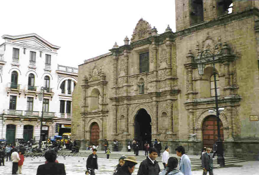 Kathedraal in La Paz